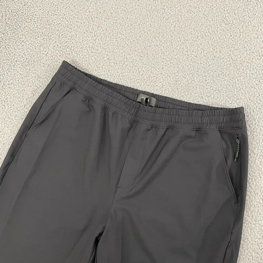 FLX Joggers Men XL Black Stretch Performance Athletic Sportswear Drawstring‎